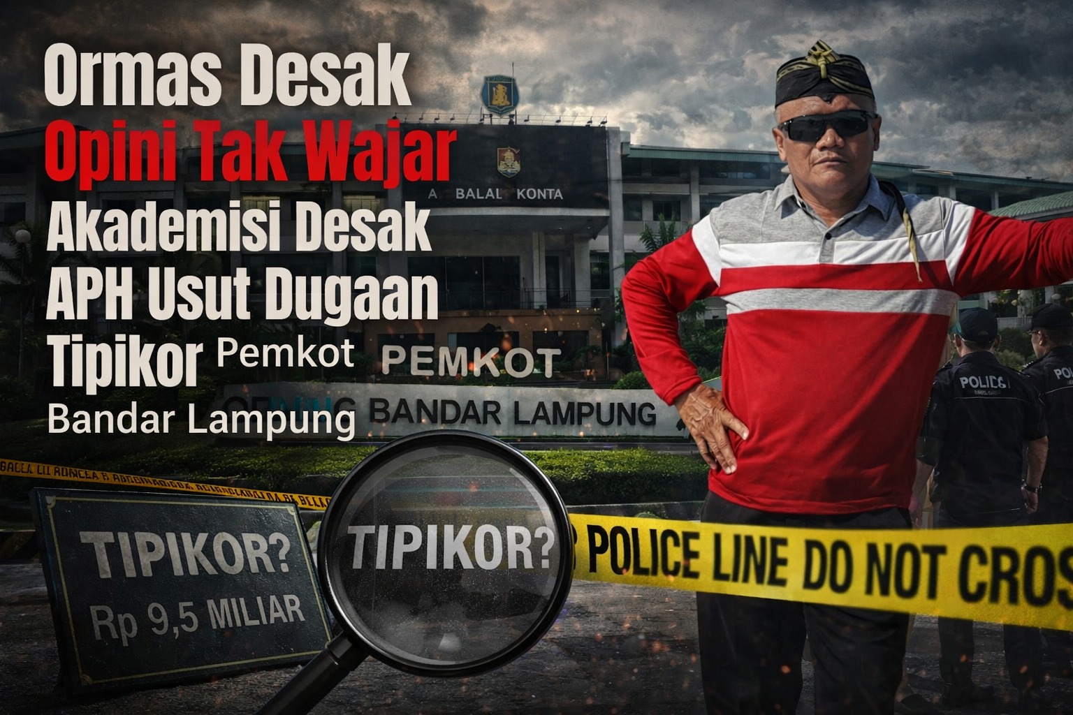 Penyelidikan dugaan korupsi Bandar Lampung (1)
